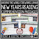 Fireworks January Lunar New Year Around the World Reading 