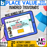 PLACE VALUE HUNDRED THOUSANDS | WHAT NUMBER AM I? BOOM Cards™