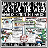 Poem of the Week January Winter Poetry Analysis Reading Co