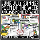Summer June 4th of July Poem of the Week Summer Poetry Rea