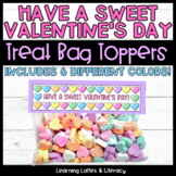 $1 DEAL Valentine's Day Treat Bag Toppers Candy Heart Tags