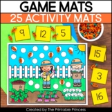 Activity Mats for Math Games and Reading Games