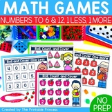 Roll, Count, & Cover Math Dice Games for Kindergarten