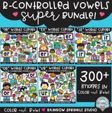 R-Controlled Vowels Clipart SUPER Bundle!