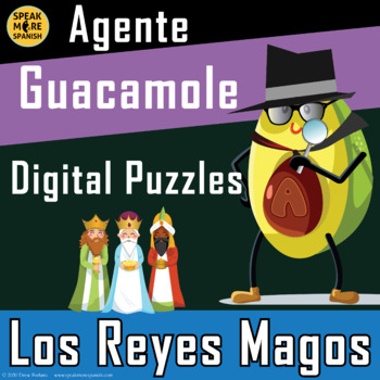 Preview of Three Kings' Day or Wise Men Digital Spanish Activities for Los Reyes Magos