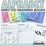 Alphabet Directed Drawing | Directed Drawing Alphabet Book