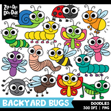 Doodle Backyard Bugs Clipart Set {Zip-A-Dee-Doo-Dah Designs}