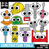 Doodle Construction Tools Clipart Set {Zip-A-Dee-Doo-Dah Designs}