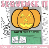 How to Carve a Pumpkin Sequencing Craft | Procedural Writi