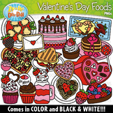 Valentine's Day Foods Clipart Set {Zip-A-Dee-Doo-Dah Designs}