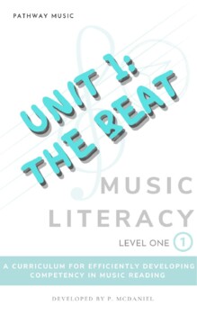 Preview of (1a) Textbook: Music Literacy: Unit 1: The Beat (PDF)