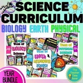 #1 Science Curriculum Year BUNDLE | Notes Slides Activitie