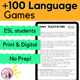 +100 No Prep Language Games for ESL EFL Students