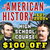 US History Course American Curriculum, Lessons, Projects, 