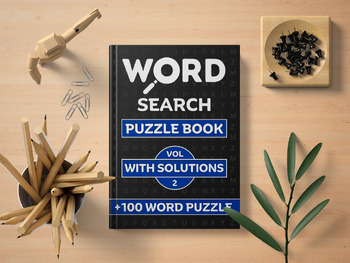 Preview of +100 Word Search Puzzle Workbook Vol 2