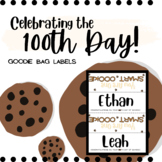 *100TH DAY OF SCHOOL* Smart Cookie Snack Label