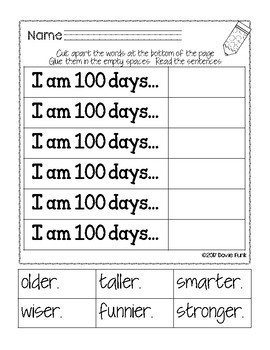 100th Day of School Worksheets Math and Writing Crowns Certificates 100