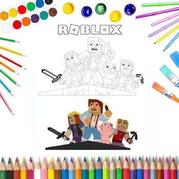Roblox coloring pages - ColoringLib