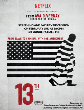 Preview of "13th" Documentary Film Questions