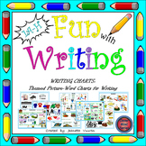 (1A-H) FUN with WRITING: BUNDLE: THEMED PICTURE-WORD CHARTS