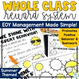 End of Year Behavior Incentive Whole Class Management Plan
