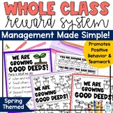 Spring Whole Class Behavior Management Plan Positive Incen