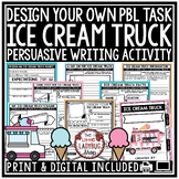 Design an Ice Cream Truck End of Year Project Based Learni