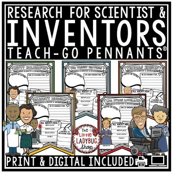 Preview of Inventors & Scientist Research Activities Bulletin Board Biographies Templates