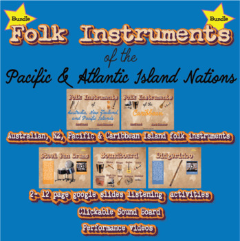Preview of *2-LESSON BUNDLE* Folk Instruments of the Pacific and Atlantic Island Nations