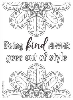 Download Motivational Mandala 10 Coloring Pages Set 2 by Gotta Luv It Creations