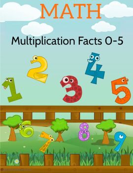 Preview of Multiplication facts 0-5(2)
