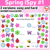 #2 OT spring flowers ispy: spring themed search, find and 