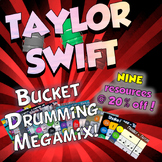*20% OFF!*  Taylor Swift - BUCKET DRUMMING MEGAMIX!