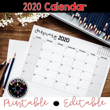 microsoft word free monthly calendar templates 2020
