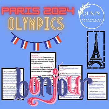 Preview of “2024 Olympic Expedition: Dive Deep into Epic Facts & Activities!"