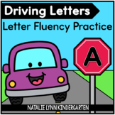 Letter Fluency Practice | Driving Letters | Small Group Activity