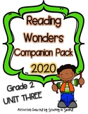 Reading Wonders 2020 Companion Pack Grade 2 UNIT THREE BUNDLE