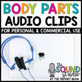 Body Parts Audio Clips - Sound Files for Digital Resources