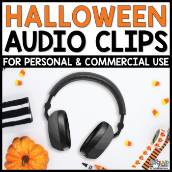 Preview of Halloween Themed Audio Clips - Sound Files for Digital