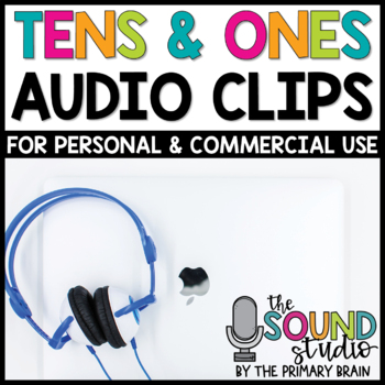 Preview of Tens and Ones Audio Clips - Sound Files for Digital Resources