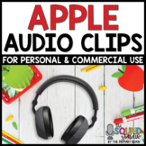 Apple Audio Clips - Sound Files for Digital Resources