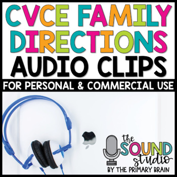 Preview of CVCE Directions Audio Clips - Sounds Files