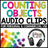 Counting Objects Audio Clips | Sound Files for Digital Resources