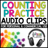 Counting Practice Audio Clips | Sound Files for Digital Resources