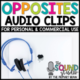 Opposites Audio Clips | Antonyms Sound Files