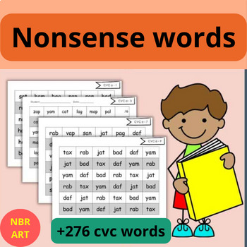Preview of +276 NONSENSE WORDS
