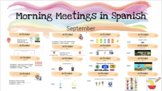 ¡28 MORNING MEETING ACTIVITIES FOR SEPTEMBER EN ESPAÑOL!