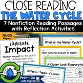 Water Cycle Reading Passages Worksheet Human Impact on the