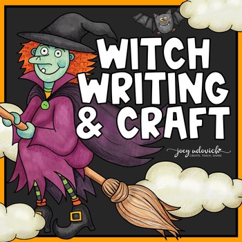 Preview of Halloween Writing and Witch Craftivity