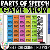 Parts of Speech Game Show | Grammar Test Prep Review Game
